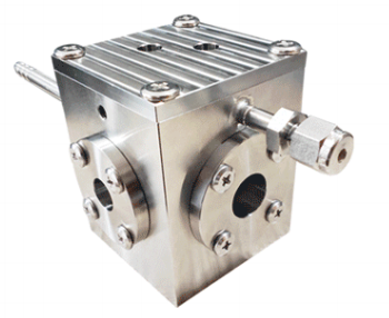 High Temperature Transmission-Fluorescence Dual Mode XAFS Cell